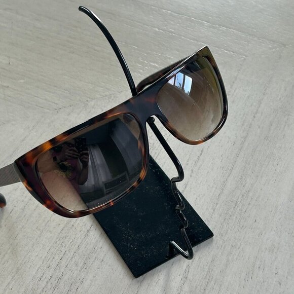 Marc by Marc Jacobs‎ Tortoise Oversized Rectangle Sunglasses with Case main image 6